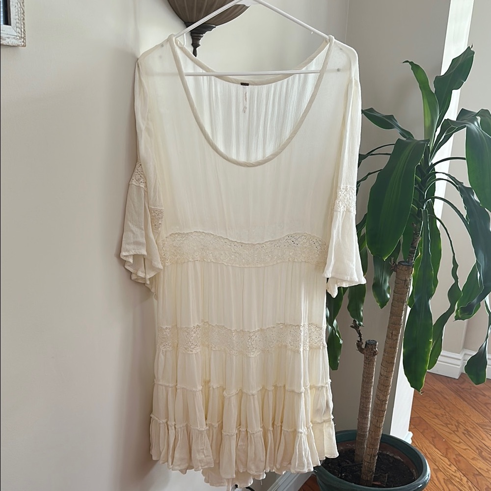 Elegant Cream Women's Top